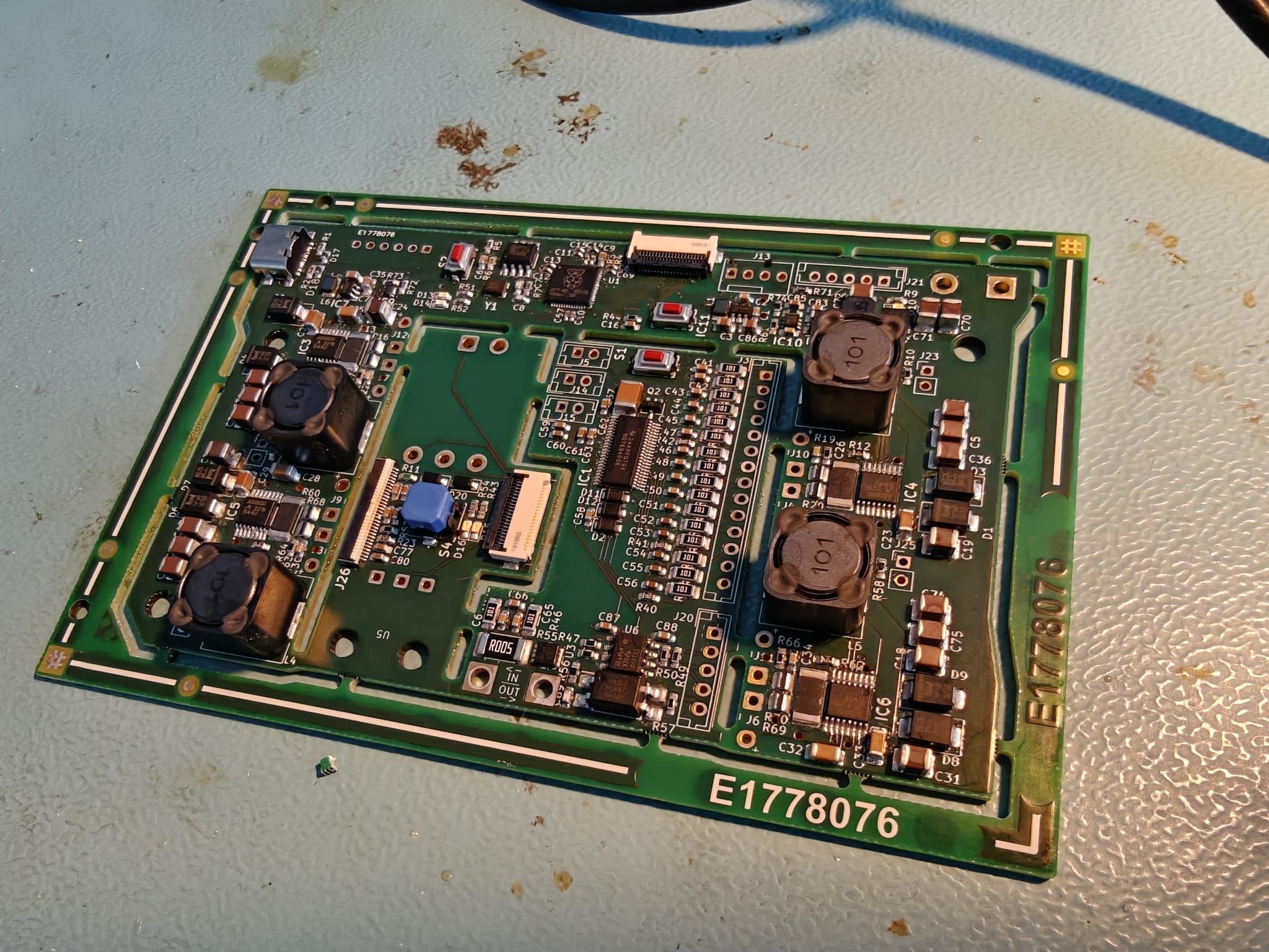V2 assembled PCB