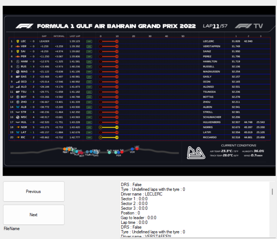 "Image reconnaissance propre"