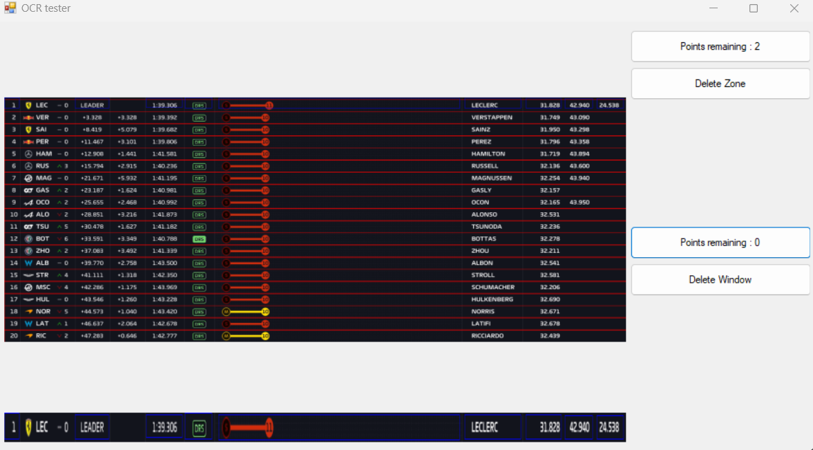 "Ocr tester screenshot"